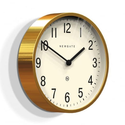 product image of master edwards wall clock in radial copper design by newgate 1 585