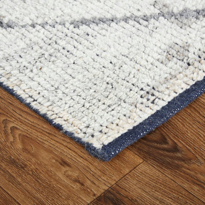 product image for Rheed Abstract Light Gray/Brown Rug 4 5