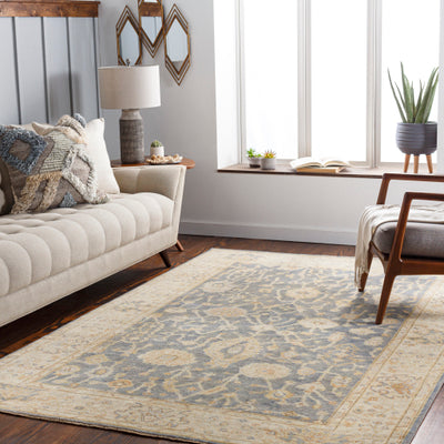 product image for Normandy Wool Teal Rug Roomscene Image 33