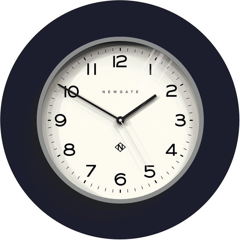 media image for Number Three Echo Clock in Posh Grey design by Newgate 258