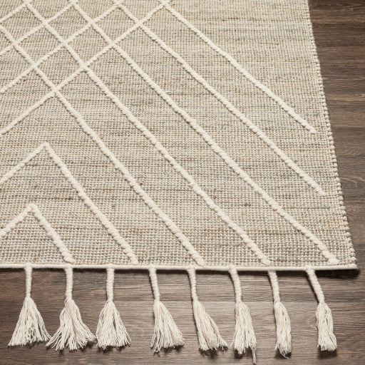 media image for norwood jute grey rug by surya nwd2303 23 6 262