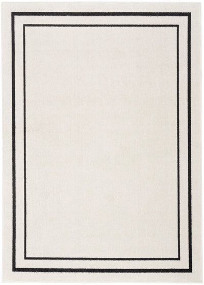 product image of nourison essentials ivory black rug by nourison nsn 099446148278 1 545