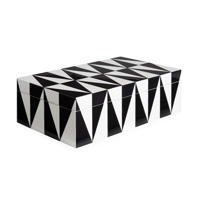 product image for Medium Op Art Lacquer Box 36