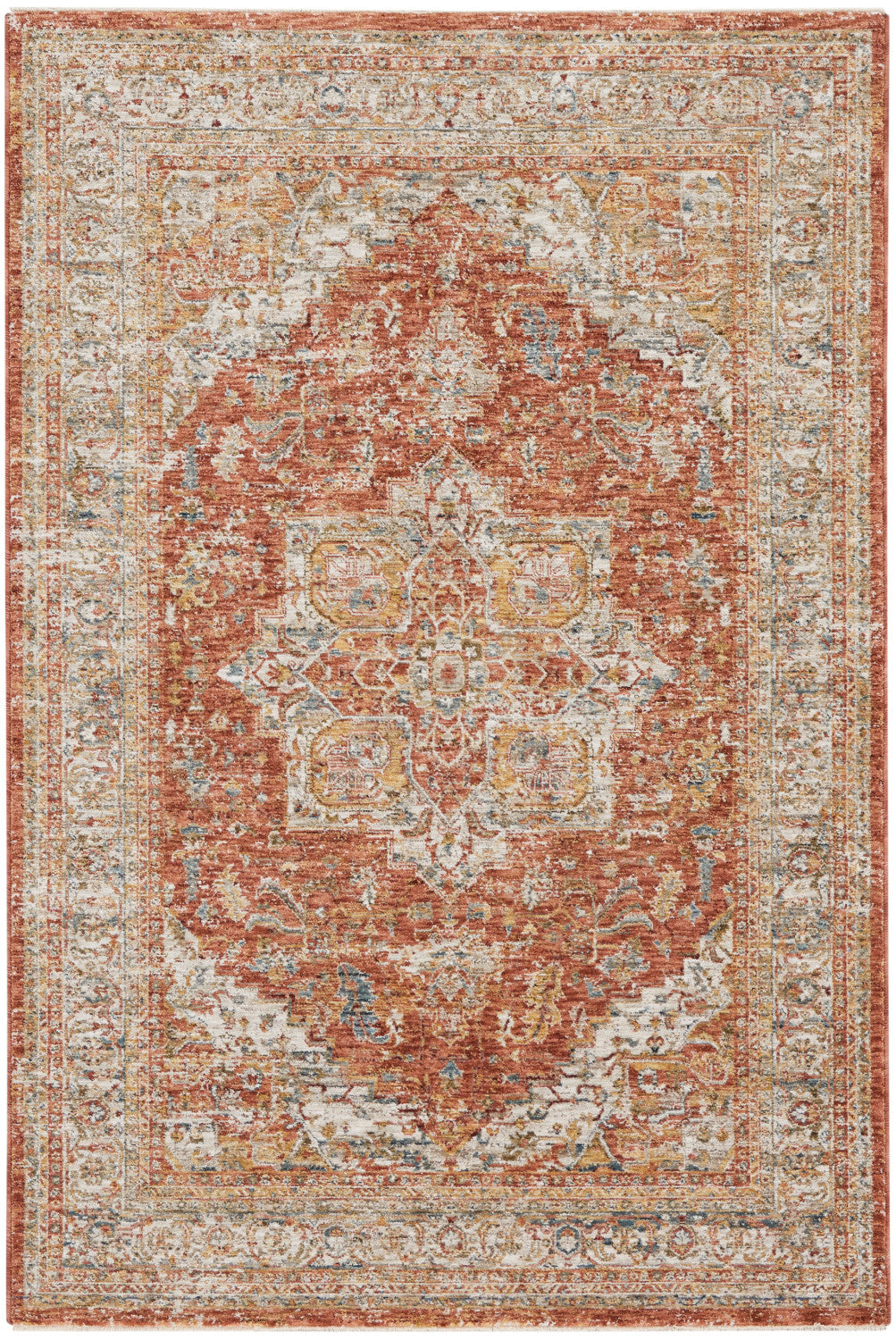 Shop Sahar Ivory/Multi Vintage Rug | Burke Decor