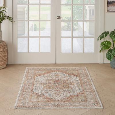 product image for Nourison Home Sahar Ivory Rust Vintage Rug By Nourison Nsn 099446898692 12 10