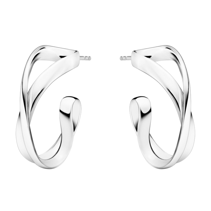media image for Infintiy Silver Earrings in Various Styles by Georg Jensen 29