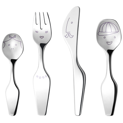 product image for Twist Family Cutlery, Set of 4 0