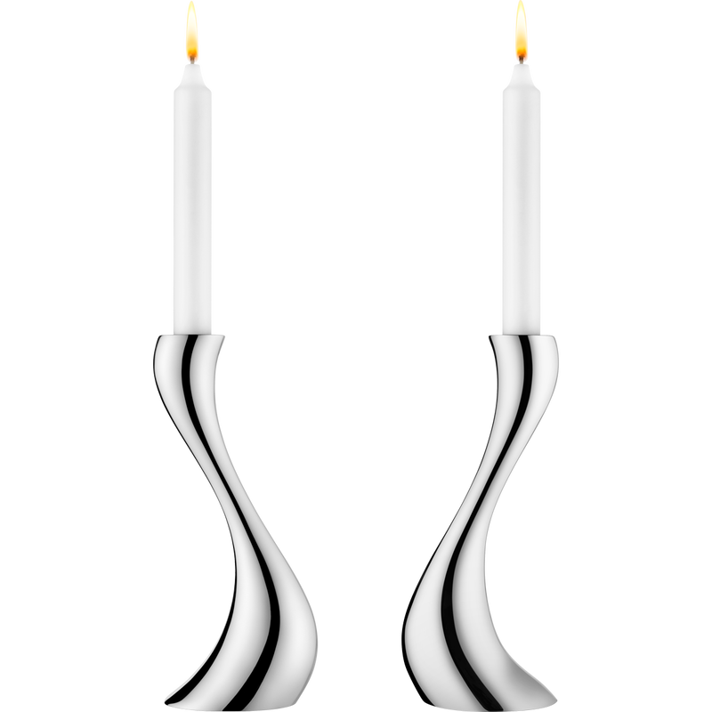 Shop Cobra Medium Candle Holder, Set of 2 | Burke Decor