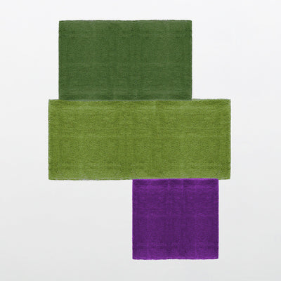 product image for Pieces de Tokyo Collection 100% Wool Area Rug in Assorted Colors design by Second Studio 64