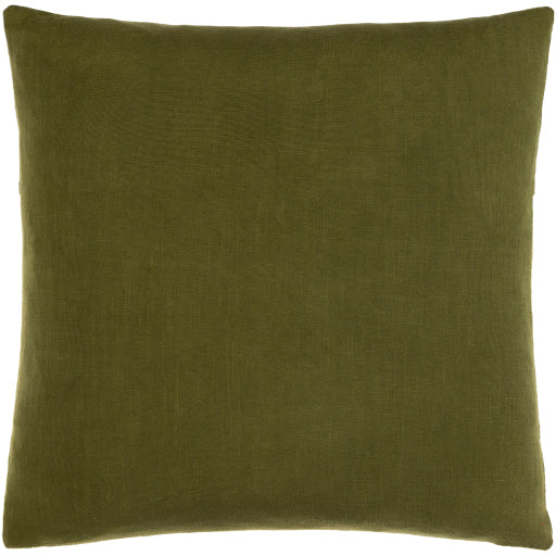 media image for Penelope Cotton Dark Green Pillow Alternate Image 10 253