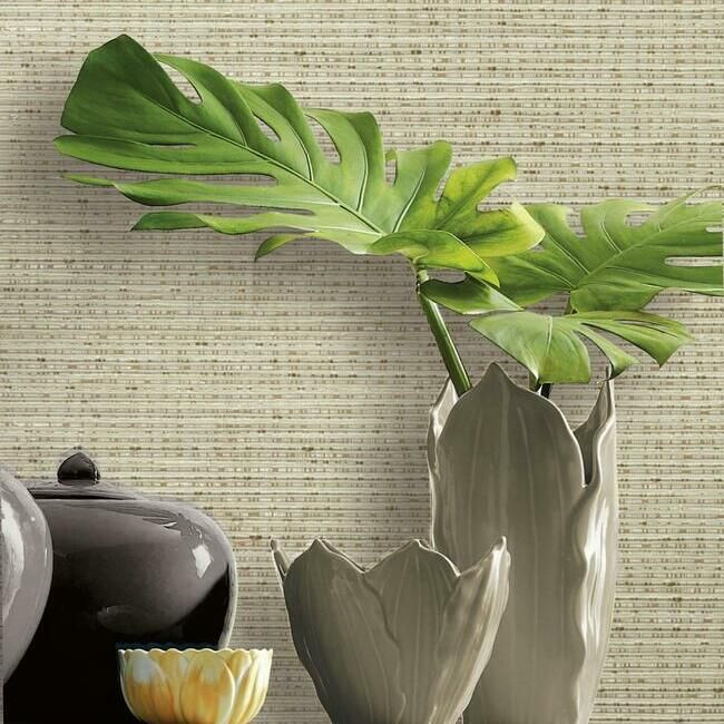 media image for Prairie Wallpaper in Caramel from the Quietwall Textiles Collection by York Wallcoverings 230