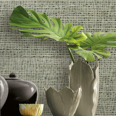 product image for Prairie Wallpaper in Dark Neutral from the Quietwall Textiles Collection by York Wallcoverings 30