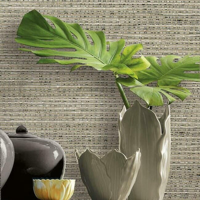 product image for Prairie Wallpaper in Metal from the Quietwall Textiles Collection by York Wallcoverings 24