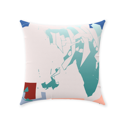 product image for beach futures throw pillow designed by elise flashman 5 23