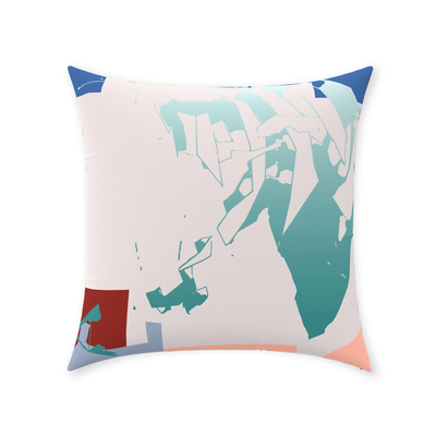 product image for beach futures throw pillow designed by elise flashman 8 89