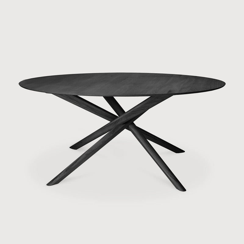 media image for Round Oak Mikado Dining Table 12 293