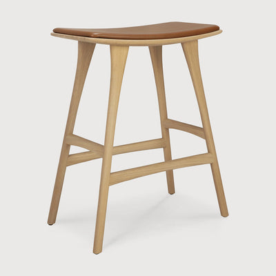 product image for Oak Osso Counter Stool By Ethnicraft Teg 53044 2 74