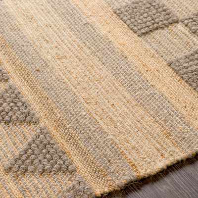 product image for Preston Jute Tan Rug Texture Image 8