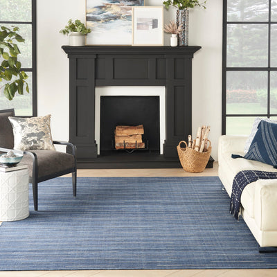 product image for Nourison Home Interweave Navy Modern Rug By Nourison Nsn 099446113221 8 57