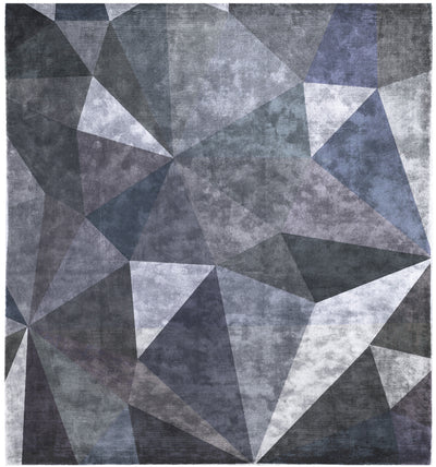 product image of Quel Bordel Hand Knotted Rug in Blue design by Second Studio 514