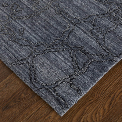 product image for archor abstract contemporary hand tufted navy rug by bd fine wtnr8892nvy000h00 5 92