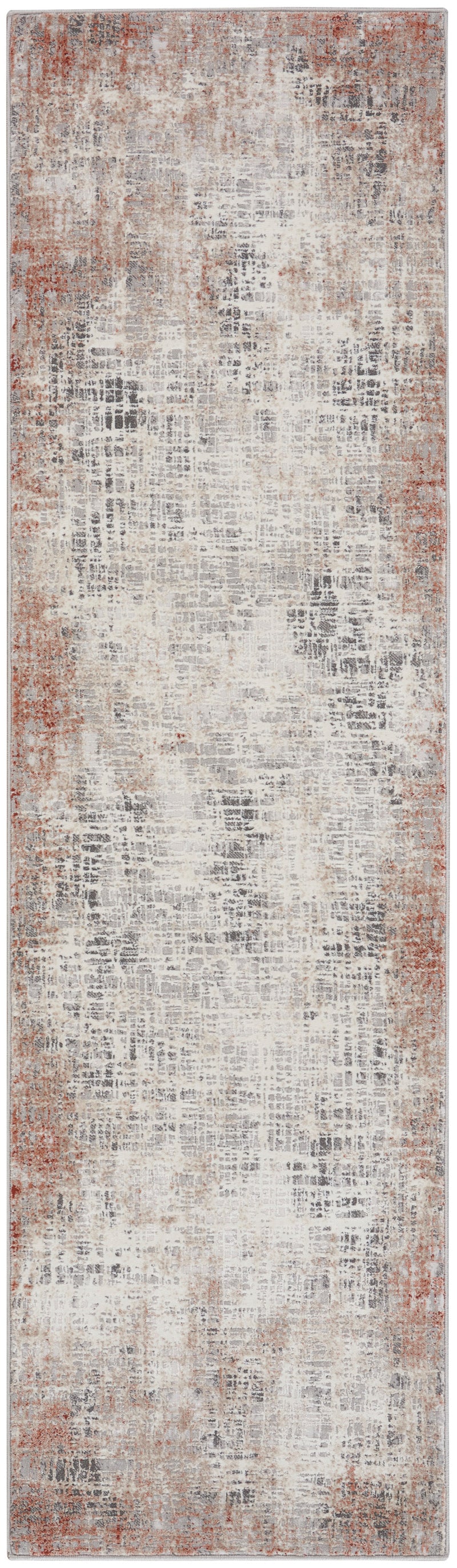 media image for ck022 infinity rust multicolor rug by nourison 99446079046 redo 2 298