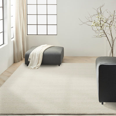 product image for Calvin Klein Spun Ivory Farmhouse Indoor Rug 8 89