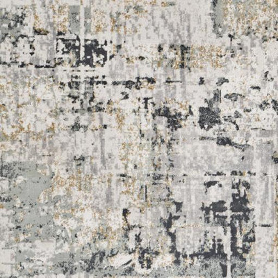 product image for Quatro Silver Gray Rug in Various Sizes Texture Image 38