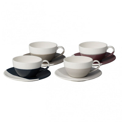 product image of Coffee Studio Cappuccino Cup & Saucer Set of 4 by RD 570