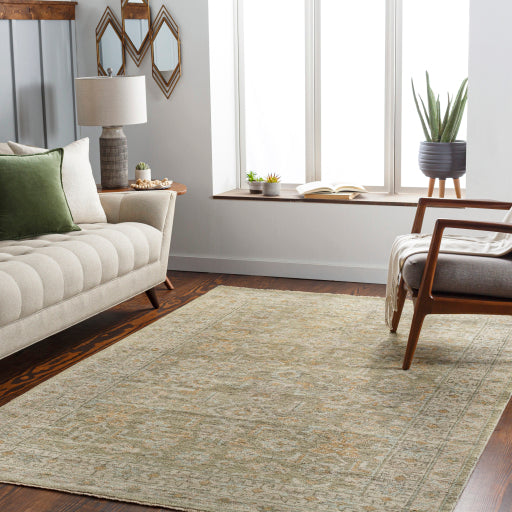 media image for Reign Nz Wool Sage Rug Roomscene Image 2 296