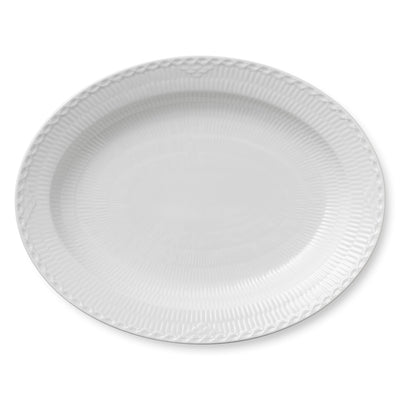 product image for white fluted half lace serveware by new royal copenhagen 1017292 6 42