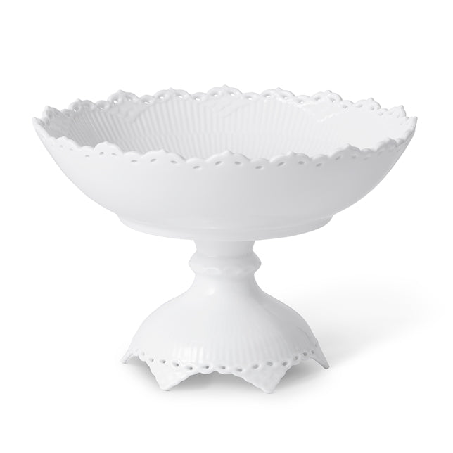 media image for white fluted full lace serveware by new royal copenhagen 1052697 3 286