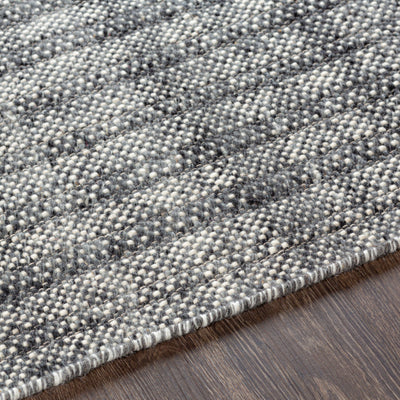 product image for Reliance Wool Grey Rug Texture Image 57