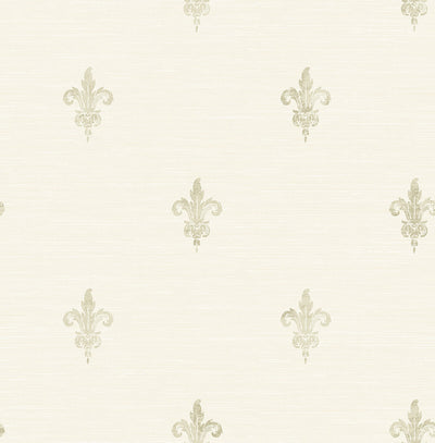 product image of French Lily Wallpaper in Cream 549