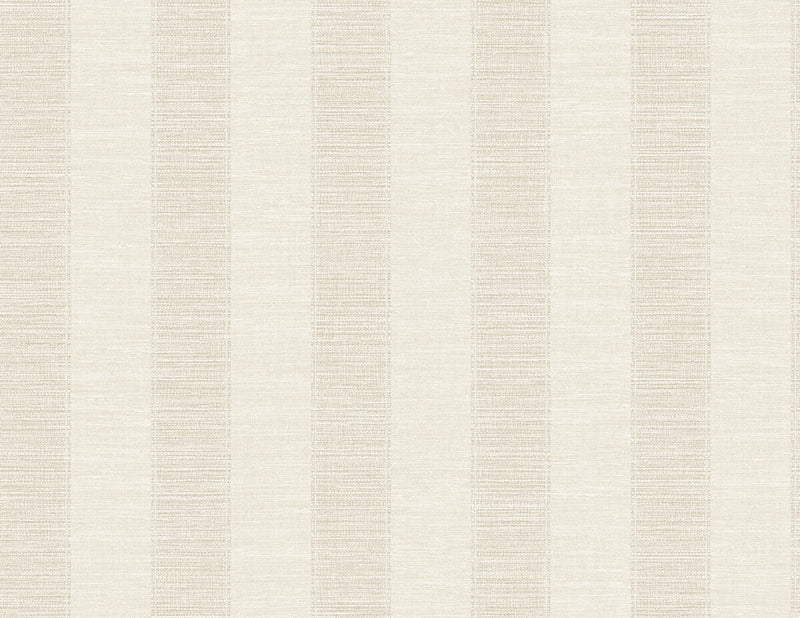 media image for Textile Stripe Wallpaper in Beige & Cream 270