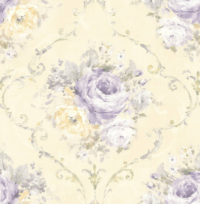 product image of Bouquet Wallpaper in Yellow & Multi 569