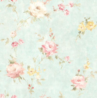 product image of Spring Branch Wallpaper in Green & Multi 573