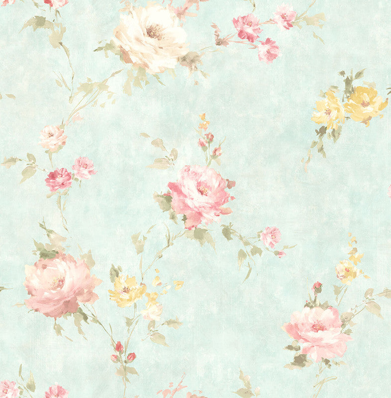 media image for Spring Branch Wallpaper in Green & Multi 231