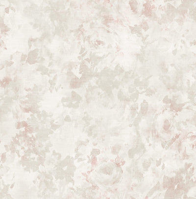 product image of Flower Watercolor Wallpaper in Pink 548