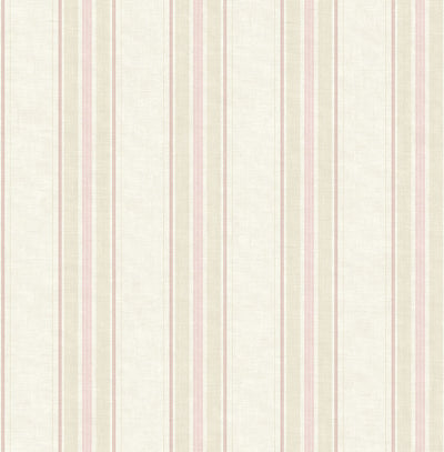 product image of Spring Stripe Wallpaper in Pink 536