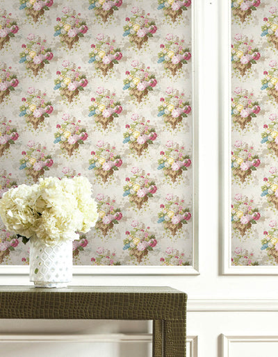 product image for Floral Bunch Wallpaper in Off-White & Multi 79