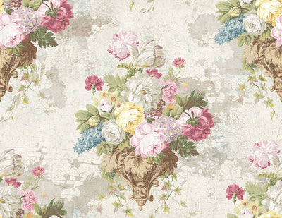 product image of Floral Bunch Wallpaper in Off-White & Multi 586