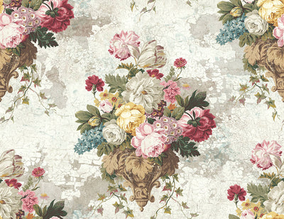 product image of Floral Bunch Wallpaper in Beige & Multi 579