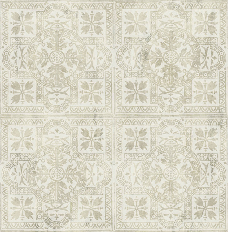 media image for Tiles Wallpaper in Beige & Cream 274