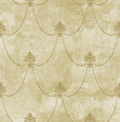 product image for Lys Flower Wallpaper in Gold 57