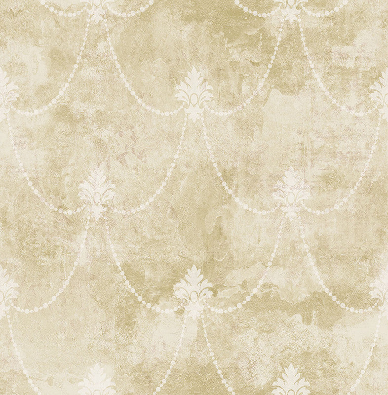 media image for Lys Flower Wallpaper in Beige & Ivory 26