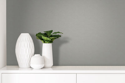 product image for Metallic Yarns Wallpaper in Dark Grey 8