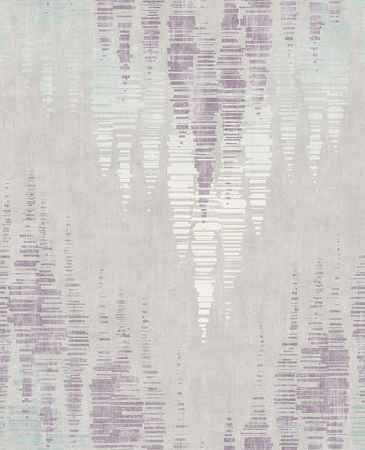 product image of Graffiti Effect Wallpaper in Purple & Grey 580