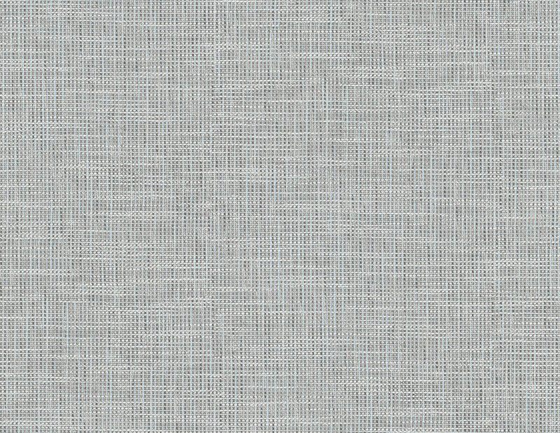 media image for Faux Grasscloth Wallpaper in Blue & Grey 285