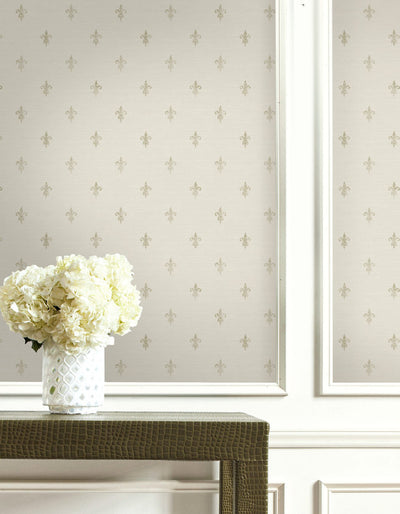 product image for French Lily Wallpaper in Beige 16